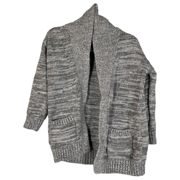Old Navy Open Front Grey Marled Cardigan Toddler Size 3T - Picture 5 of 6